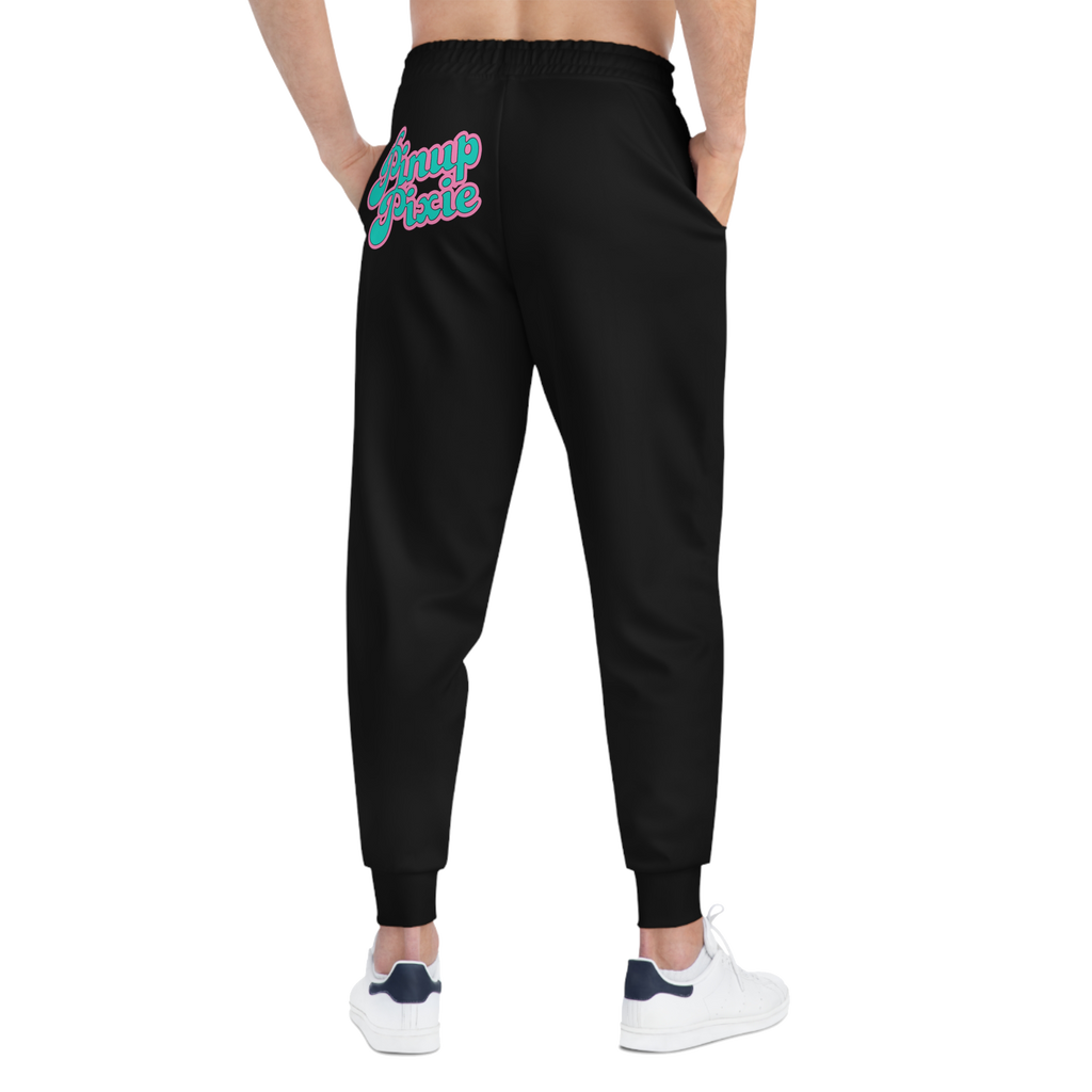 Black Athletic Pixie Joggers
