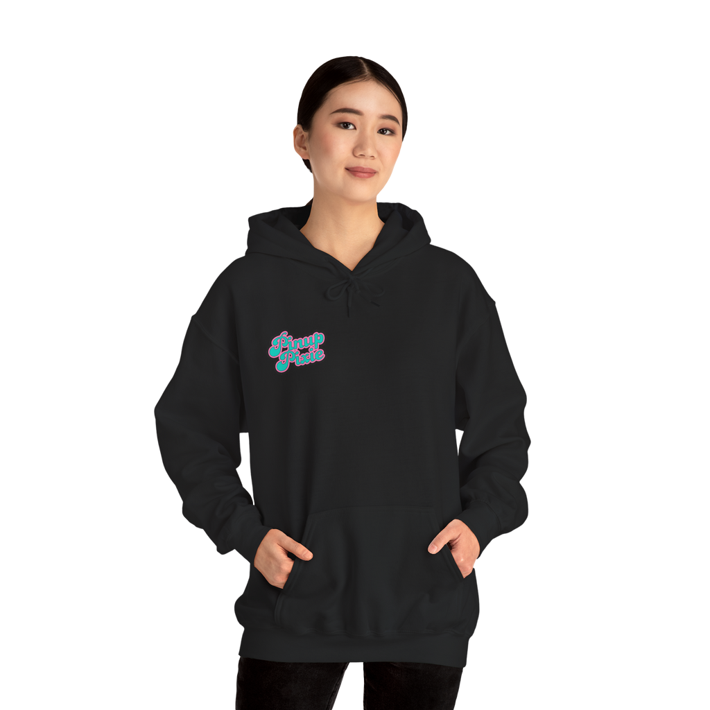 Black Pinup Pixie Hoodie