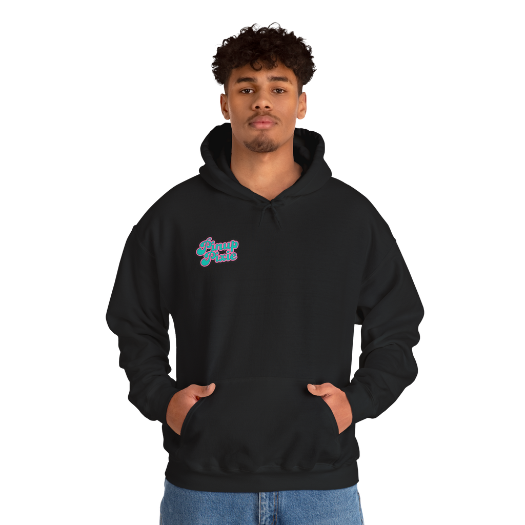 Black Pinup Pixie Hoodie