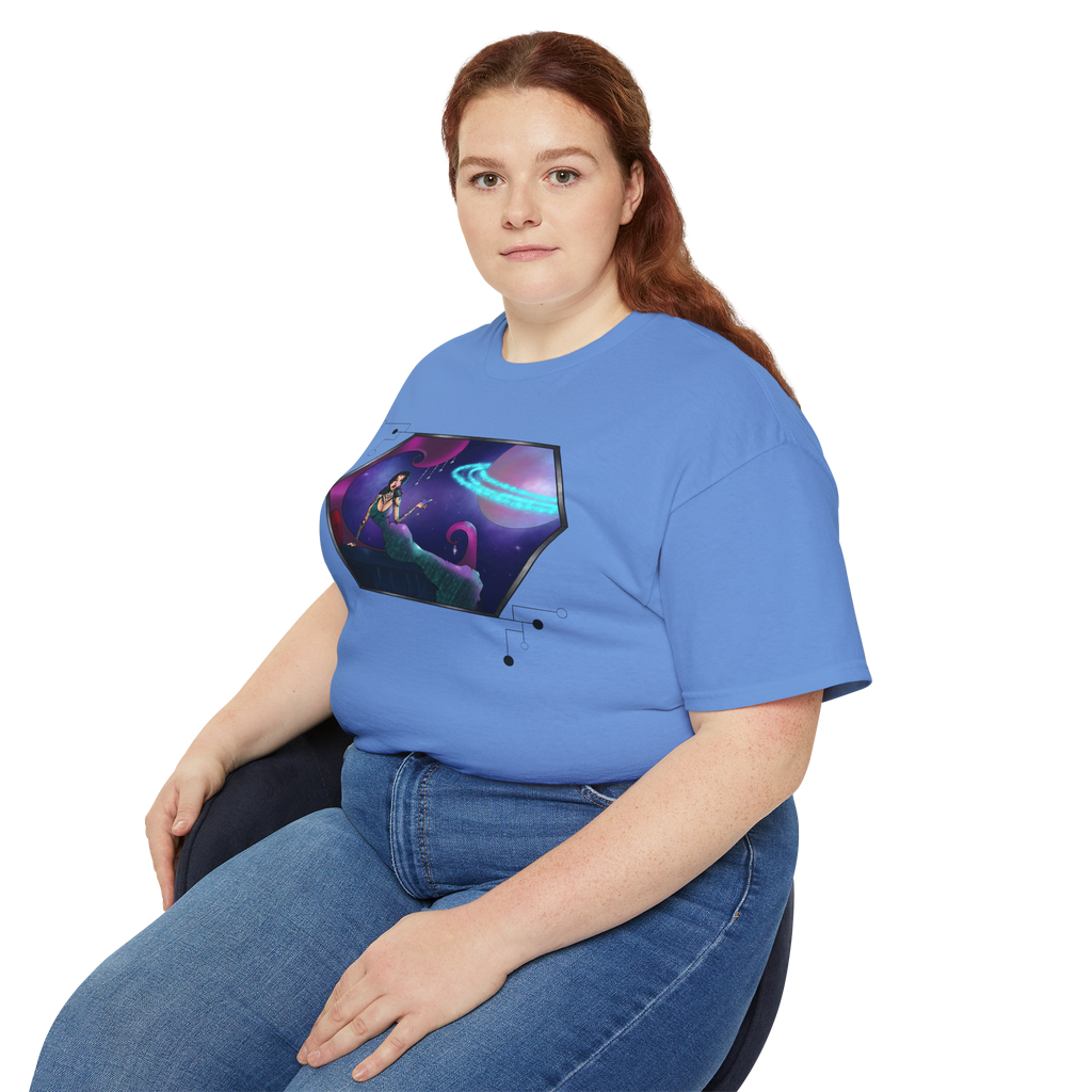 Blue Unisex Cosmic Siren Tee