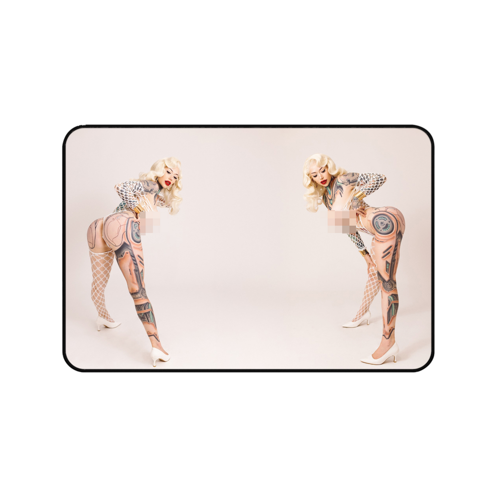 Fishnet Pixie Spicy Desk Mat