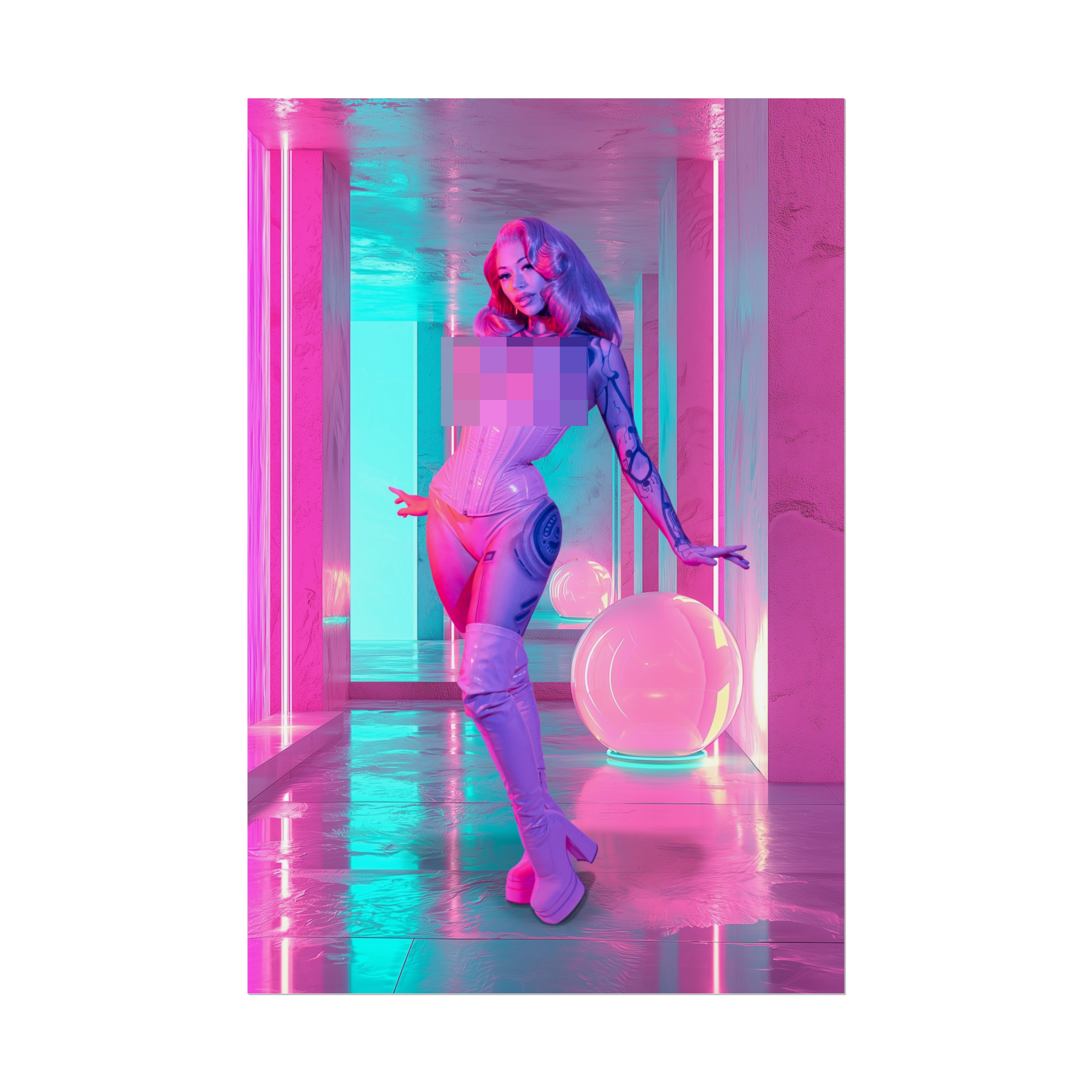 Bubblegum Fantasy Spicy Poster